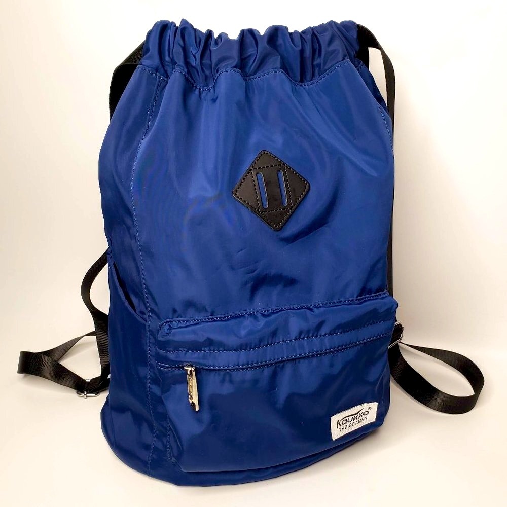 Kaukko Theideman Cinch Top Nylon Half Moon Backpack